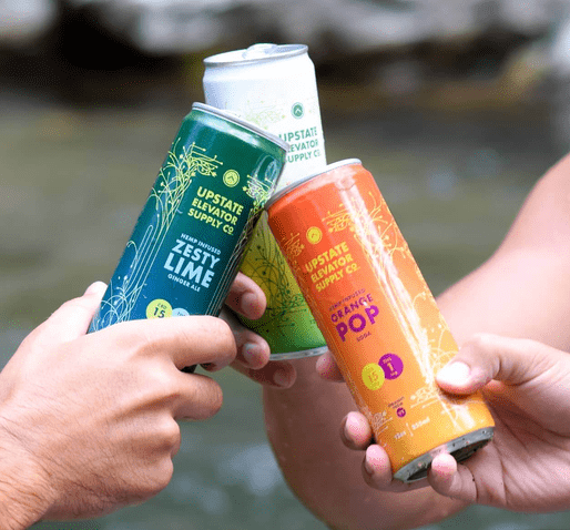 Hemp Infused Canned Tonics and Botanical Seltzers at Frisco Wellness & Botanicals serving Plano and North Texas